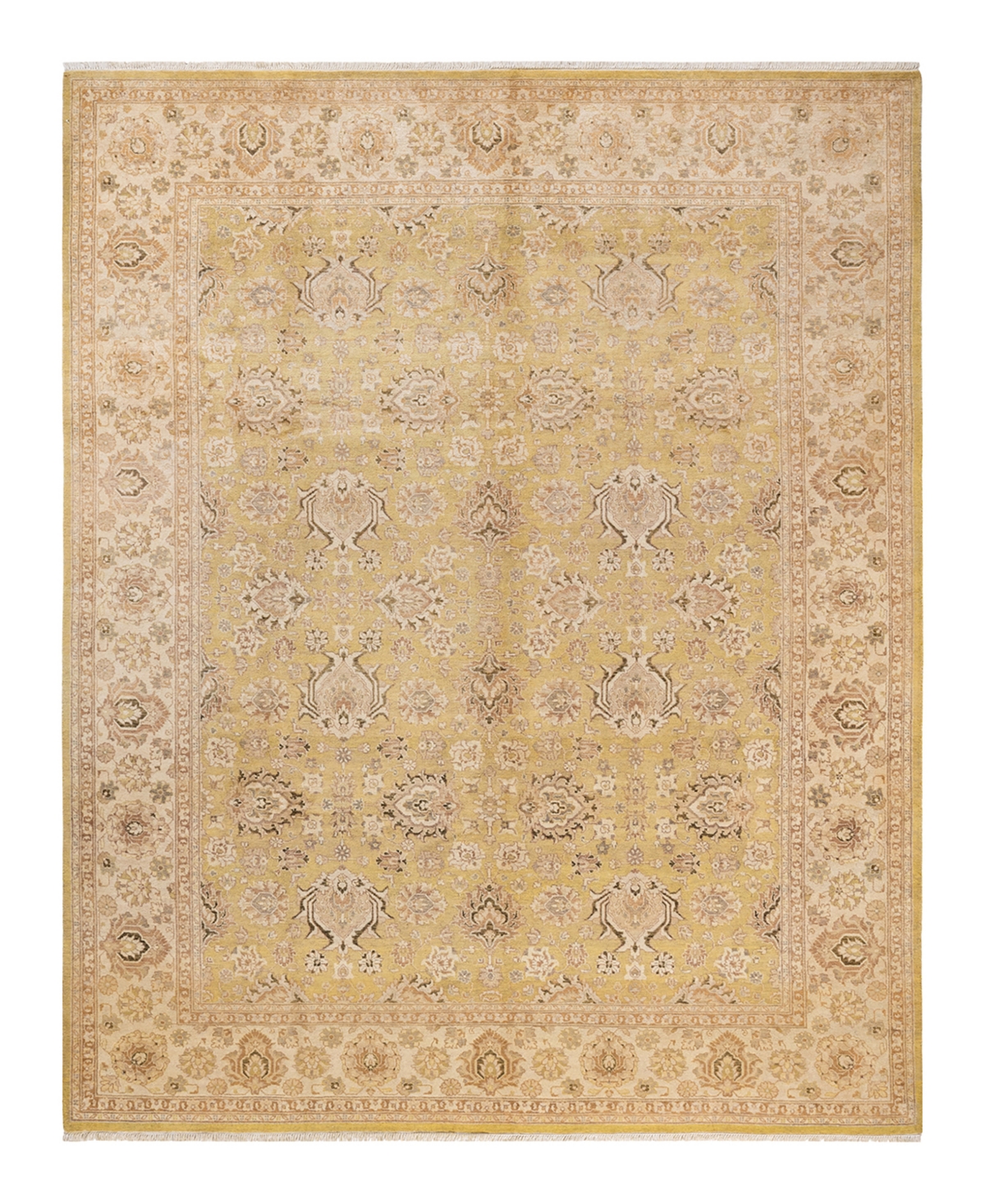 Closeout! Adorn Hand Woven Rugs Eclectic M1612 8'2in x 10'4in Area Rug - Green