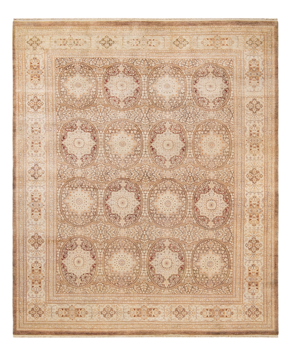 Closeout! Adorn Hand Woven Rugs Mogul M1602 8'3in x 9'10in Area Rug - Brown