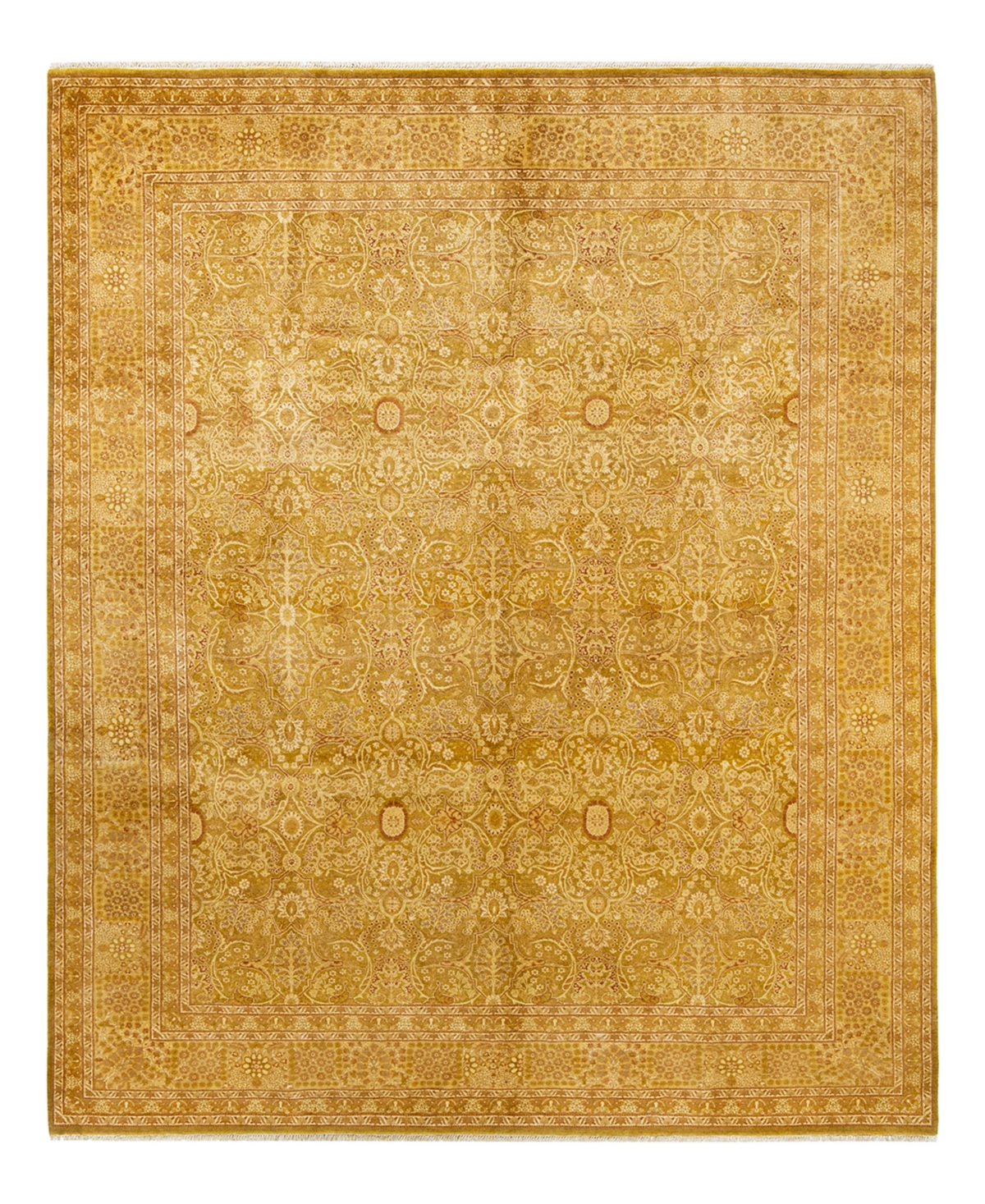 Closeout! Adorn Hand Woven Rugs Mogul M1440 8'2in x 10'1in Area Rug - Green