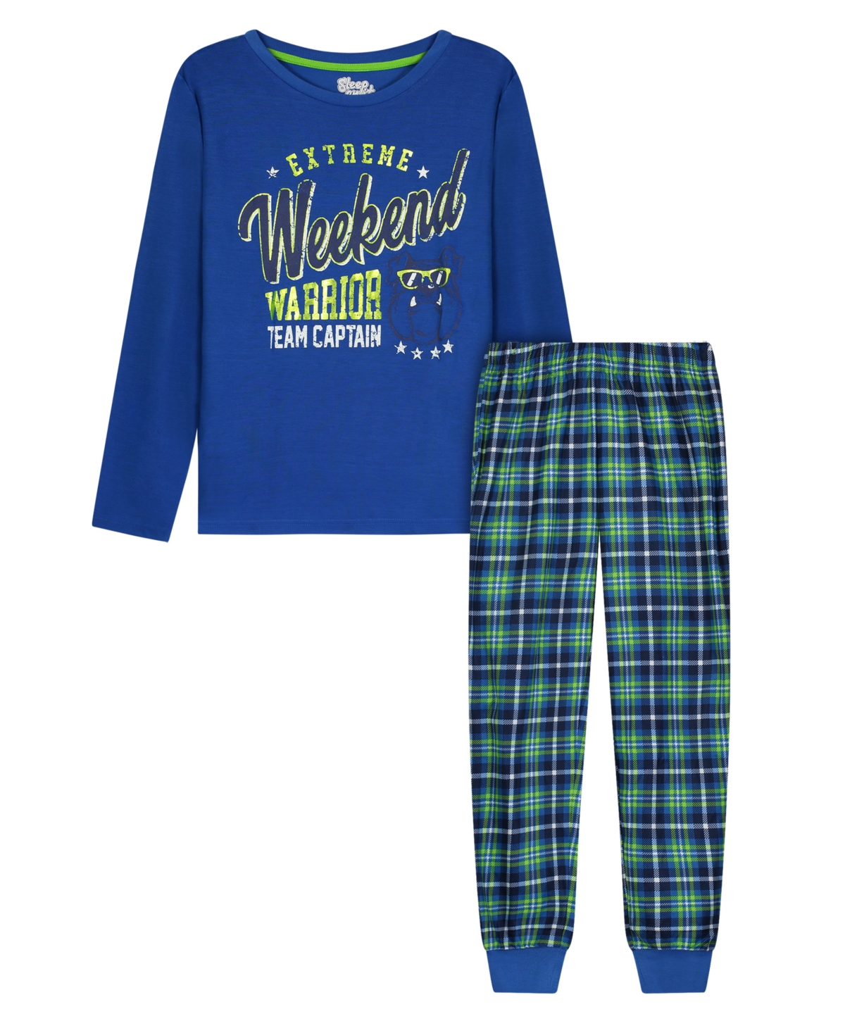 Sleep On It Little Boys Pajama Set,2 Piece In Blue ModeSens