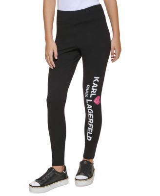 Karl Lagerfeld Paris Heart Logo Leggings \u0026 Reviews - Pants \u0026 Capris - Women  - Macy's