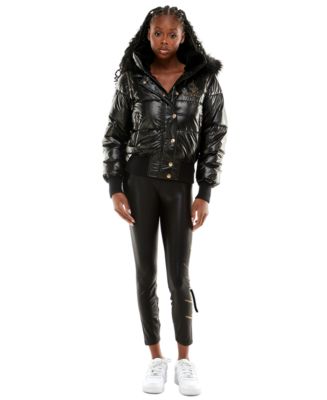 Baby Phat Satin Puffer Coats & Jackets for Women