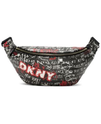 dkny fanny pack black