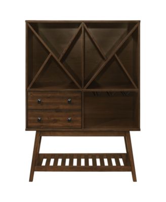 2-Drawer Wine Cabinet