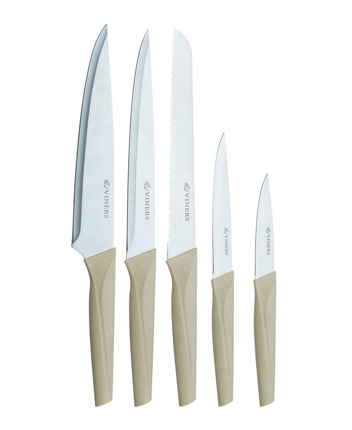 Viners Organic 5Piece Knife Block Set Macy's