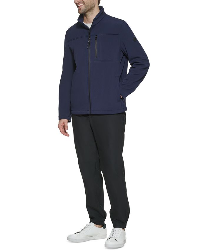 Calvin Klein Men's Infinite Stretch Soft Shell Jacket & Reviews Coats