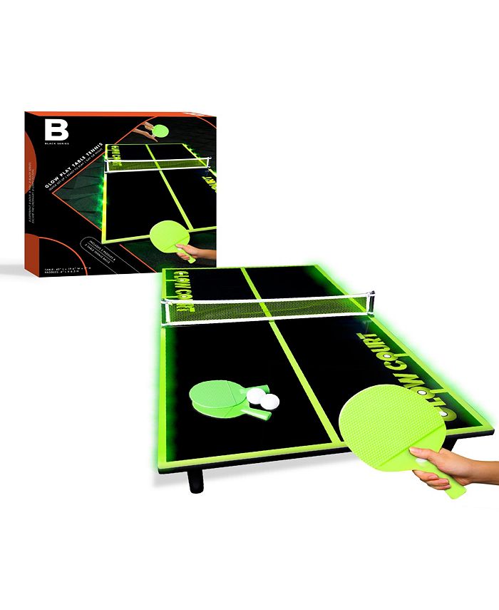 Black Series Glow In The Dark 40 Table, How Many Chairs Fit Around A 47 Inch Table Tennis