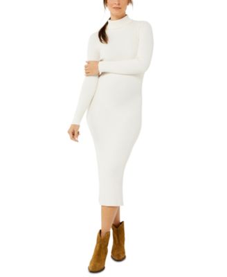 Pietro Brunelli - Textured Rib-Knit Midi Maternity Dress