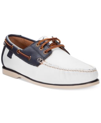 Polo Ralph Lauren Bienne Tumbled Leather Boat Shoes