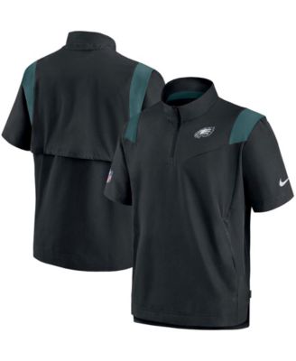 Nike Men's Philadelphia Eagles Half-Zip Dri-FIT Jacket - Macy's