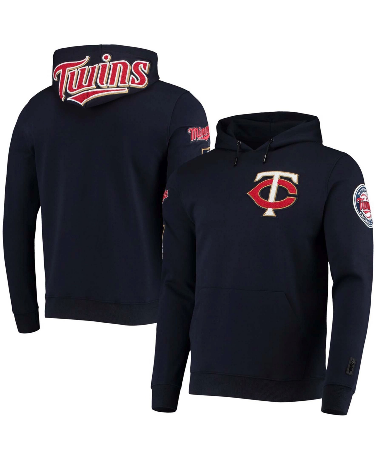 Shop Pro Standard Men's Navy Minnesota Twins Team Logo Pullover Hoodie