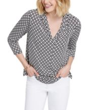 Macy's black top and white tops