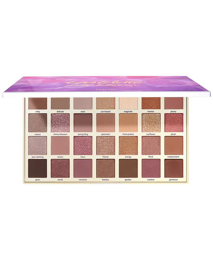 Tarte limited-edition full bloom Amazonian clay palette - Macy's