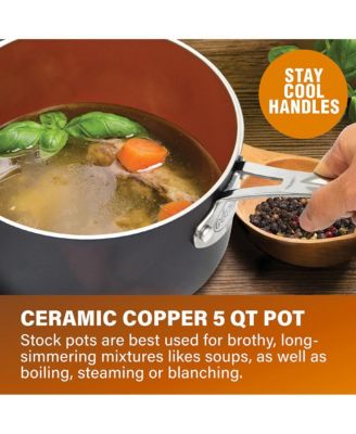 Gotham Steel Ti-Ceramic Nonstick 12-Pc. Cookware Set