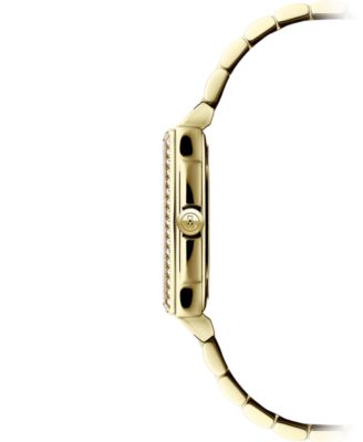 Women's Swiss Toccata Diamond (1/5 ct. t.w.) Gold PVD Stainless Steel Bracelet Watch 22.6x28.1mm