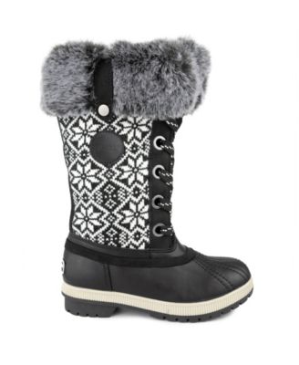 london fog women's melton 2 cold weather tall boot