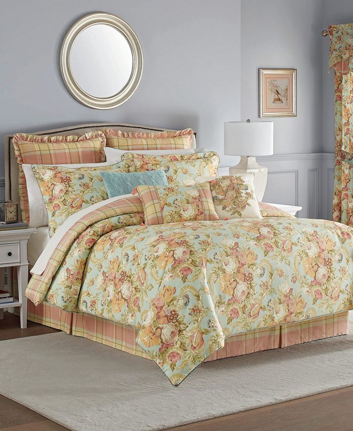 Waverly Spring Bling 4 Piece Comforter Set, Queen Macy's
