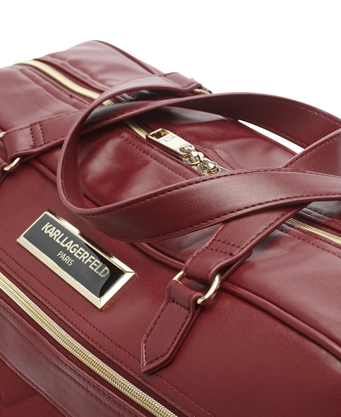 KARL LAGERFELD PARIS Karl Lagerfeld Chevron Duffel Macy's