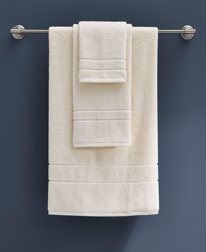 Clean Design Home Supima 2-Pack Hand Towel Set, Ivory, Cotton