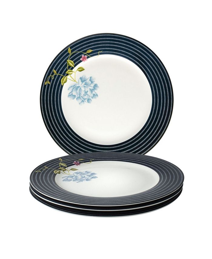 Laura Ashley Heritage Collectables Midnight Candy Plates in Gift Box