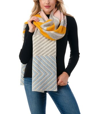 Women's Ultra Soft Plush Chevron Scarf