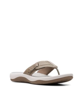 clarks flip flops ladies