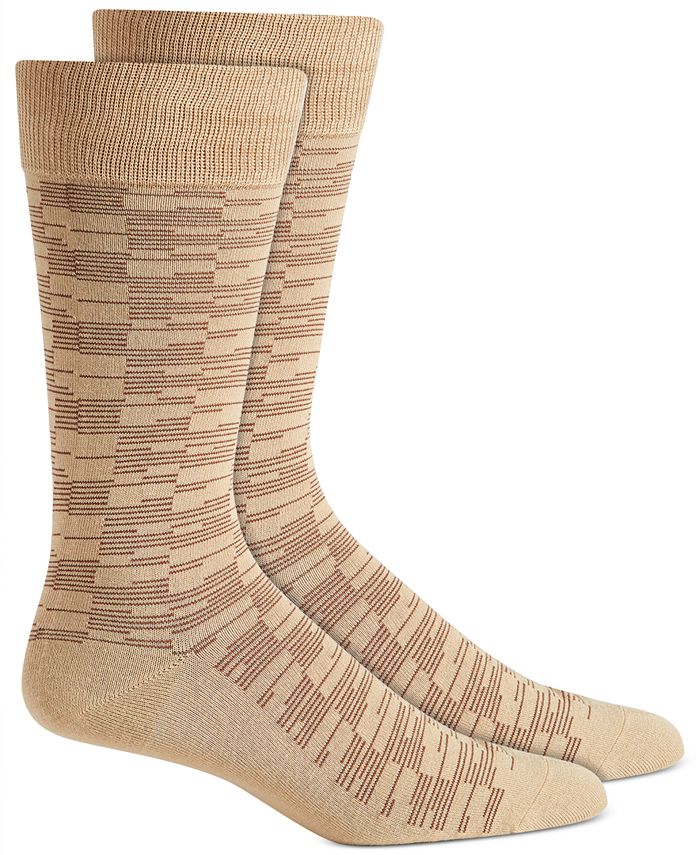 Alfani Men S Geometric Dress Socks Created For Macy S Reviews Underwear Socks Men Macy S