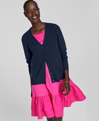 macys cashmere cardigans