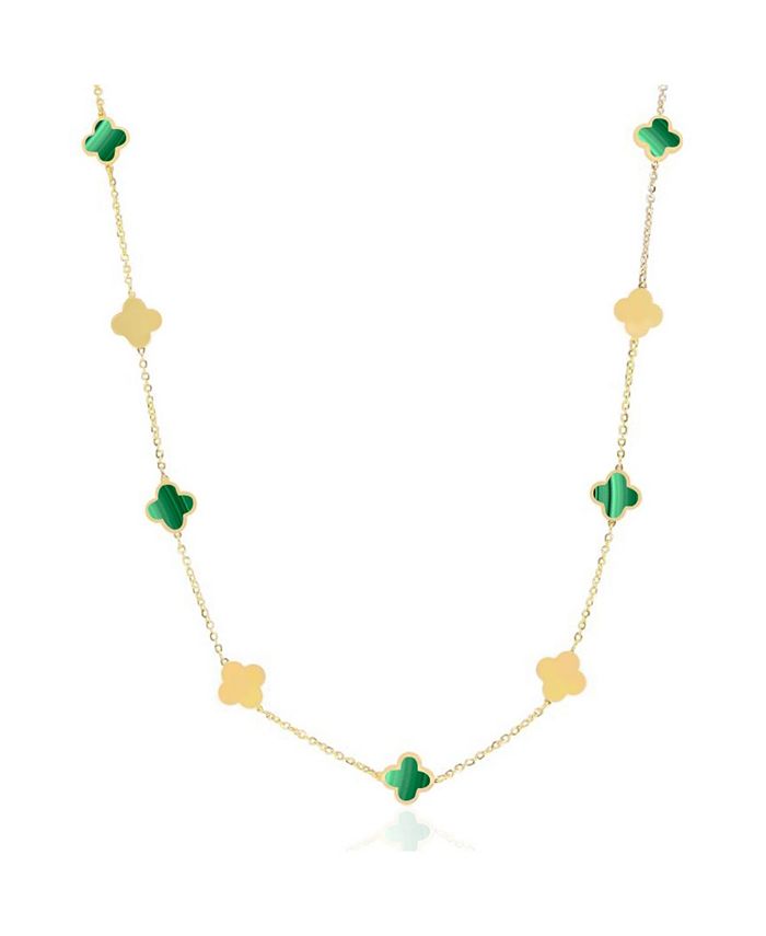 Macys clover shop necklace