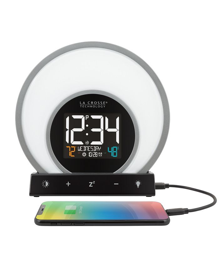 La Crosse Technology Soluna C79141 Mood Light Alarm Clock with