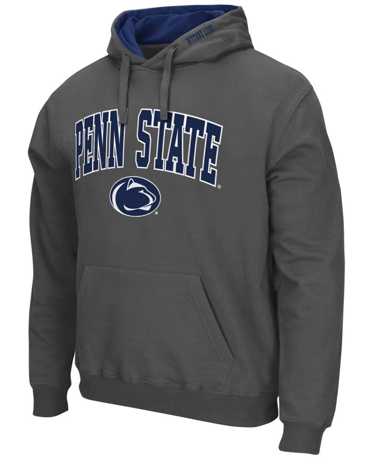 Shop Colosseum Men's Charcoal Penn State Nittany Lions Arch Logo 3.0 Pullover Hoodie