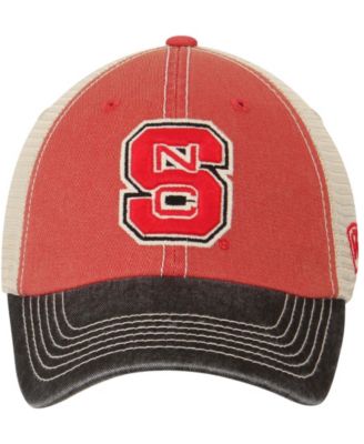 Men's Cream and Black NC State Wolfpack Offroad Trucker Hat