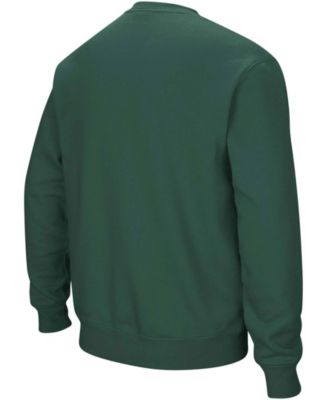 Men's Michigan State Spartans Arch and Logo Crew Neck Sweatshirt