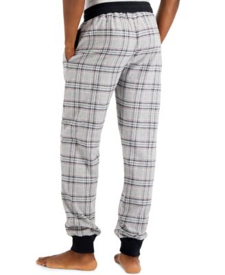 flannel sleep jogger pants