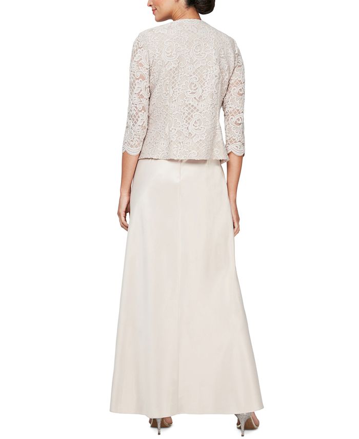 Lace Jacket Lace Top Gown
