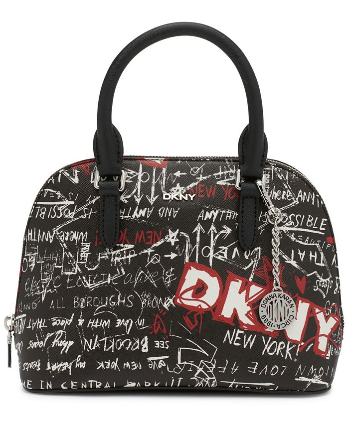 Dkny erin graffiti dome satchel 2025