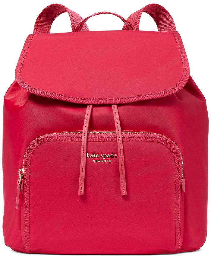 kate spade new york Sam The Little Better Nylon Medium Flap Backpack &  Reviews - Handbags & Accessories - Macy's
