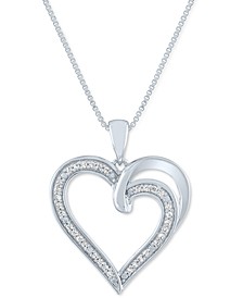Sterling Silver Diamond Necklaces - Macy's