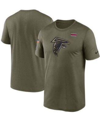 Nike Men s Olive Atlanta Falcons 2021 Salute To Service Legend Performance T Shirt Macy s