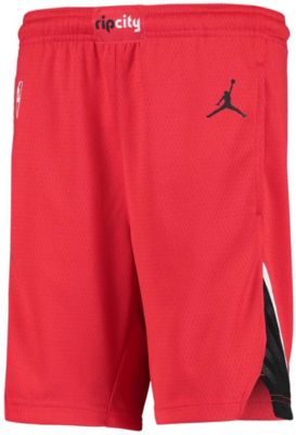 Big Boys and Girls Portland Trail Blazers 2019/20 Swingman Performance Shorts - Statement Edition