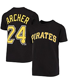 Youth Pittsburgh Pirates Name & Number Team T-Shirt - Chris Archer