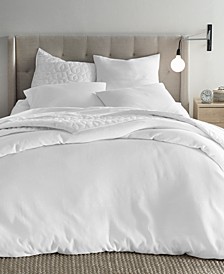 Mixed Waffle Duvet Cover Sets, Created for Macy's
