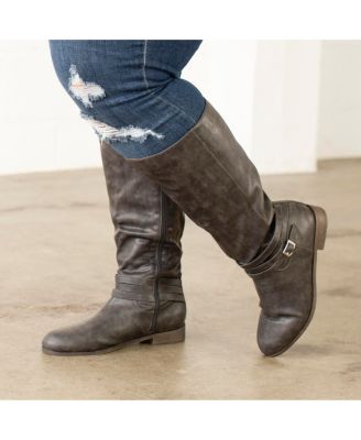 Women's Ivie Extra Wide Calf Knee High Riding Boots