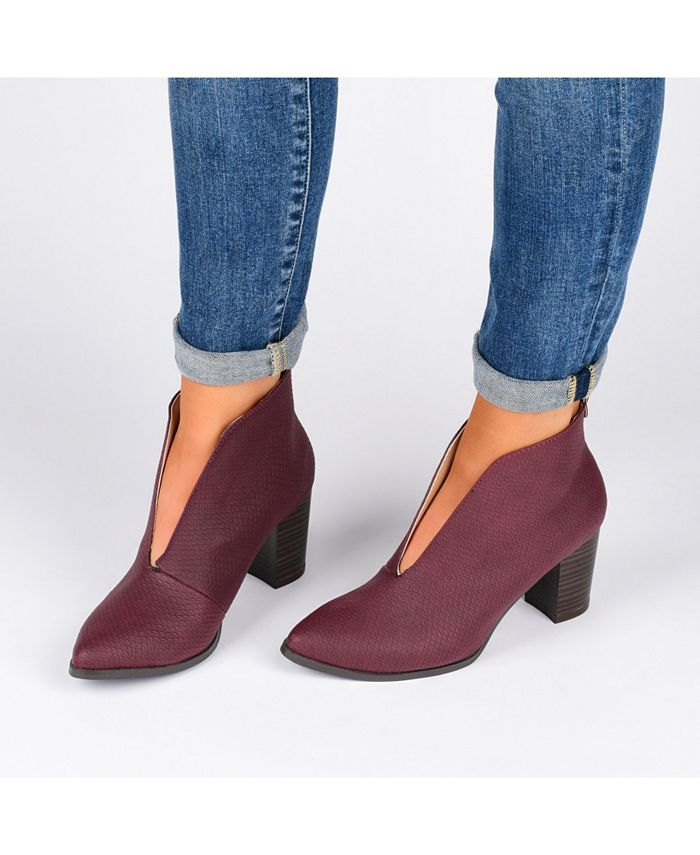 journee collection samara strappy bootie
