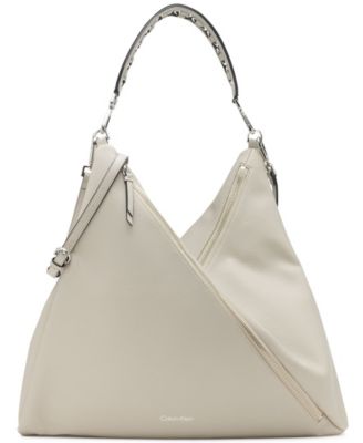 calvin klein geo hobo bag