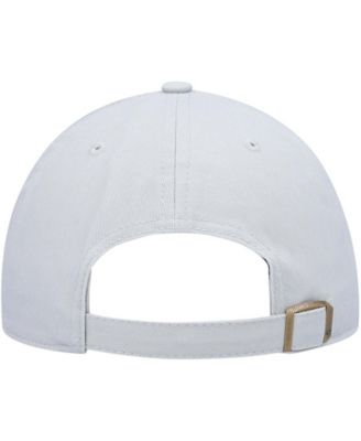 Women's Silver Las Vegas Raiders Miata Clean Up Secondary Adjustable Hat