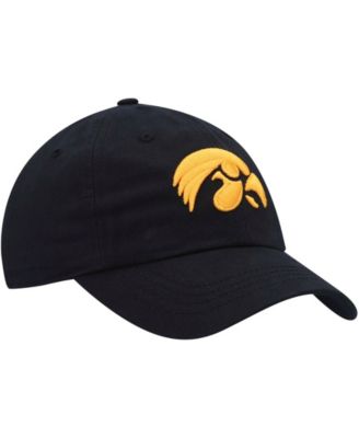 Women's Black Iowa Hawkeyes Miata Clean Up Logo Adjustable Hat