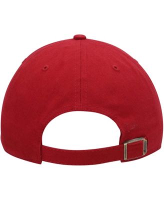 Women's Crimson Washington State Cougars Miata Clean Up Logo Adjustable Hat