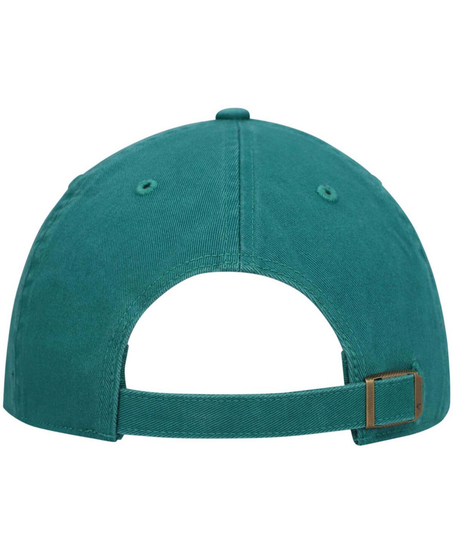 Мужская кепка '47 Brand Teal Miami Dolphins Clean Up Legacy Adjustable Hat — фото 5
