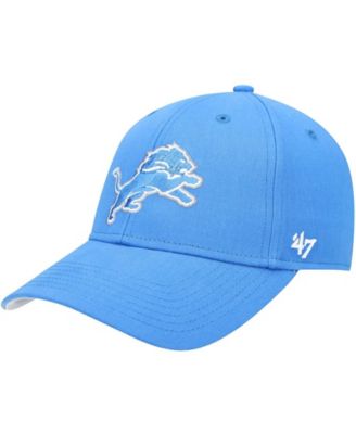 Boys Blue Detroit Lions Basic MVP Adjustable Hat